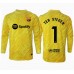 Barcelona Ter Stegen #1 Keeper Hjemmedrakt 2024-25 Langermet